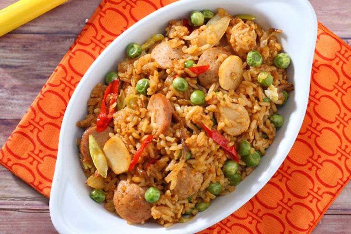Nasi Goreng Bakso/Sosis