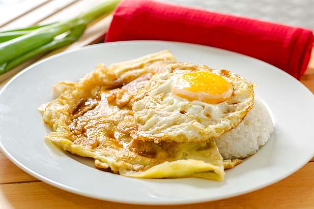 Nasi Telur Dadar/Mata Sapi